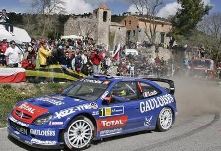 la voiture de Sebastien Loeb